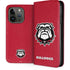 University of Georgia Bulldogs Logo iPhone 15 Pro Folio Case